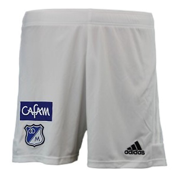 Pantalones Millonarios 1ª Kit 2019 2020 Blanco